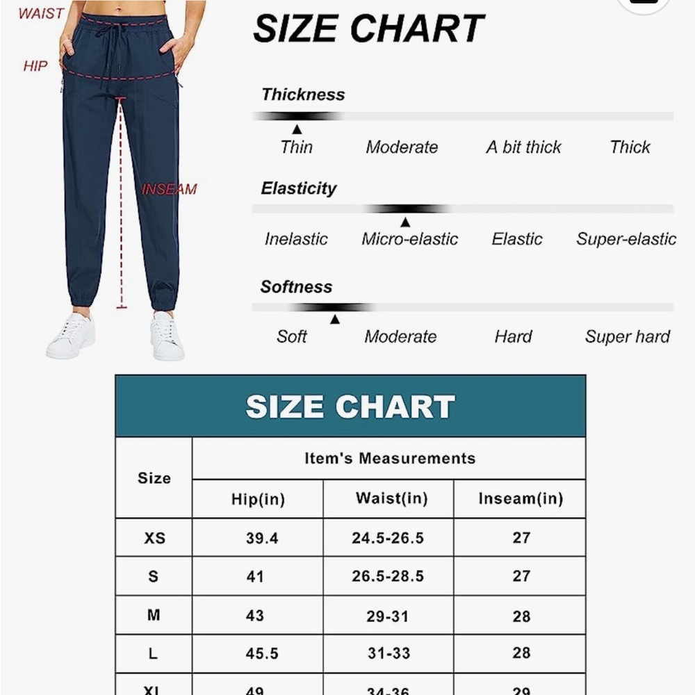 Lightweight Joggers Pants - Picture 6 of 16
